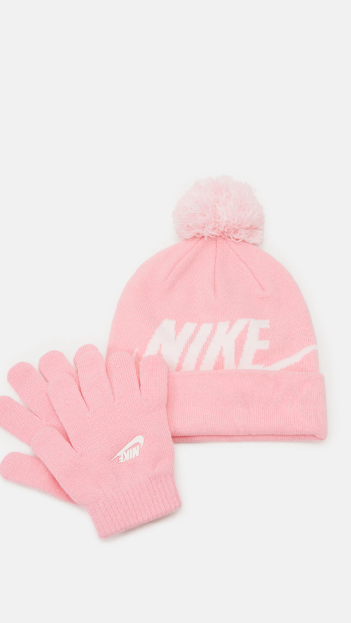 POM BEANIE GLOVE SET