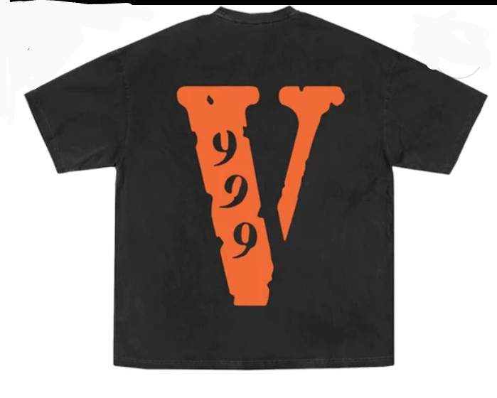 Juice wrld x vlone 999 T-shirt Black