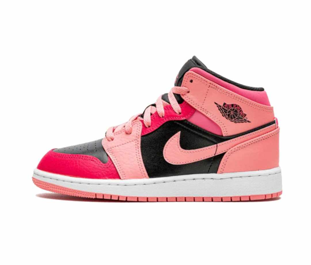 Jordan 1 MID Coral Chalk