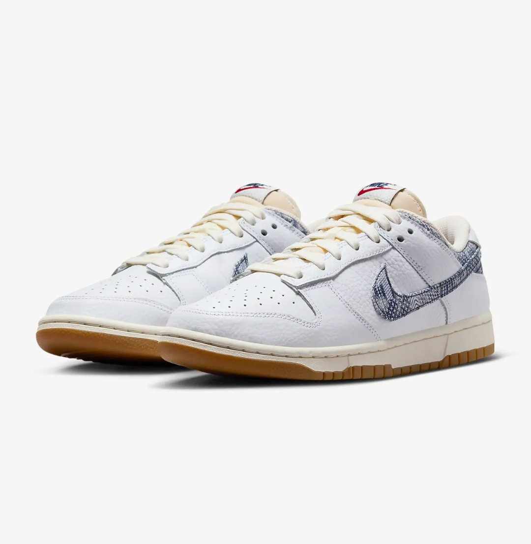 Nike Dunk Low Washed Denim Shoes