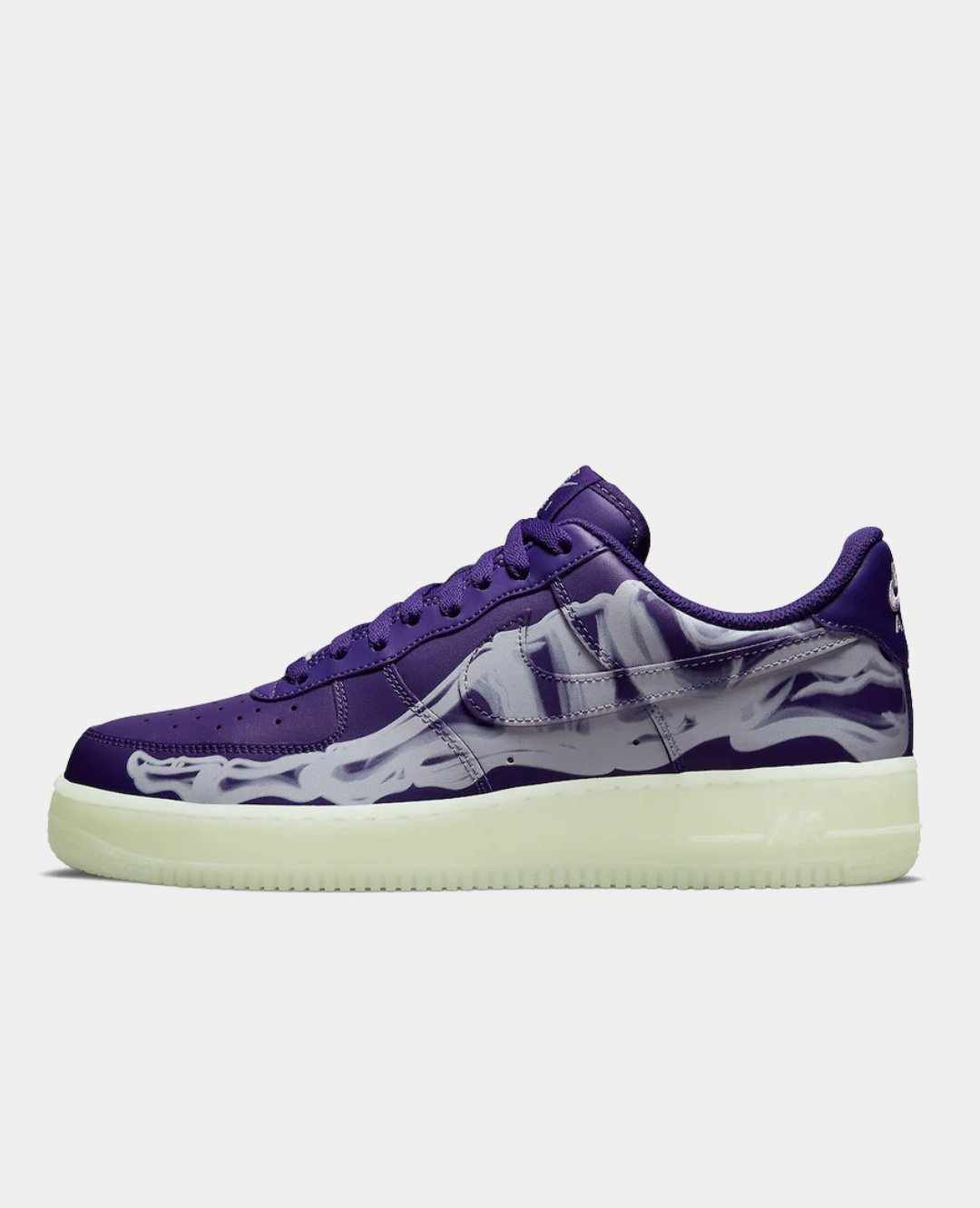 Nike Air Force 1 Purple Skeleton