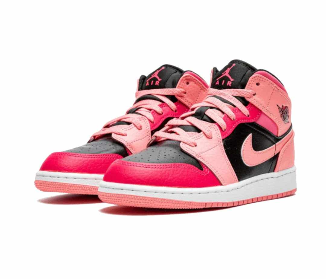 Jordan 1 MID Coral Chalk